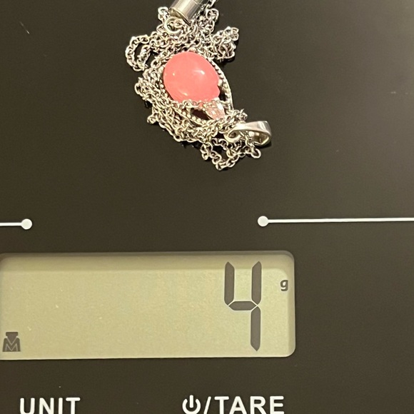 Pink Fluorite and Rose Quartz 20” Necklace - Picture 7 of 10